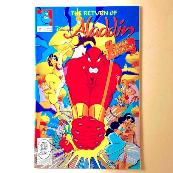 Disney Aladdin Comic The Return of Jafar Issue #2 Great - Picture 1 of 7
